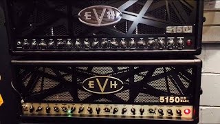 EVH GEAR 5150III EL34 amp Stealth amps side by side Edward Van Halen 5150 [upl. by Voorhis]