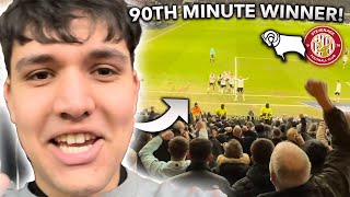 90TH MINUTE SCENES AND SIBLEY THE SUPER SUB  DERBY COUNTY 10 STEVENAGE vlog [upl. by Kling]