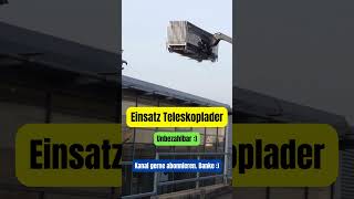 TeleskopladerTeleskopstapler Einsatz Auf Baustellen Unbezahlbar diese Baumaschinen [upl. by Surat251]