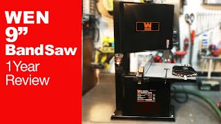 One Year Review of the WEN 3959 9quot Band Saw [upl. by Acire]