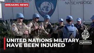 At least four United Nations military observers have been injured [upl. by Carn]