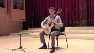 Stephen Dodgson  Partita for Guitar  4 Allegro [upl. by Ecyoj419]