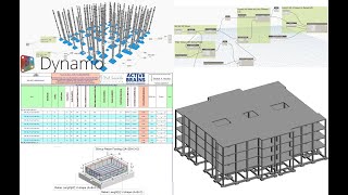 Cad To Revit By Dynamo Script BBSSteel Rebar [upl. by Anelac490]