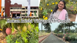 Dr Balasaheb Sawant Kokan Krishi VidyapeethDapoliPart 2 [upl. by Siskind]