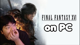 So i tried Final Fantasy XVI on PC [upl. by Nnylrahc]