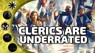 ⚫⚪I Spent A Full Day Making Lifegain Clerics Work  Magic MTG Arena Deck List Ranked Standard [upl. by Primo]