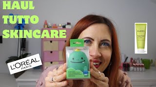 HAUL TUTTO SKINCARE 🧼 LOreal Elemis Cerave 🛍 [upl. by Chiou]