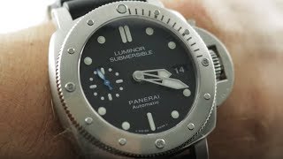 Panerai Luminor Submersible 1950 PAM 682 Panerai Dive Watch Review [upl. by Mauricio]