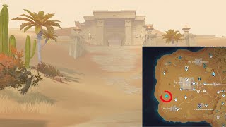 How to unlock southwestern ruins Genshin Impact Sumeru Desert [upl. by Atival]