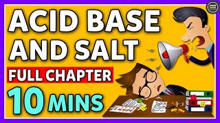 Acids Bases and Salts  Full Chapter  Class 10 [upl. by Kado]