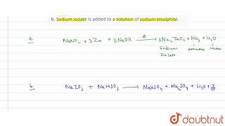 Write the balanced chemical equations for the following reactions a An [upl. by Zitah47]