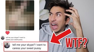 READING MY GIRLFRIENDS DIRTY INSTAGRAM DMS [upl. by Mccowyn]