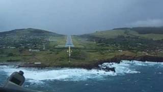 ILS Approach to Easter Island [upl. by Tesler]