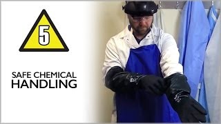 Safe Chemical Handling  Lab Safety Video Part 5 [upl. by Asiret]