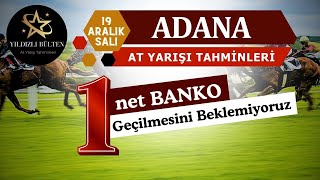 19 Aralık 2023 Salı Adana At Yarışı Tahminleri [upl. by Madelle]