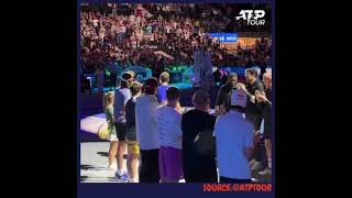 Incredible Dominic Thiem Walks Through Guard Of Honour At Special Farewell Ceremony In Vienna [upl. by Skricki683]