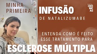 Infusão de Natalizumabe o primeiro dia do meu tratamento para Esclerose Múltipla [upl. by Cathrin]