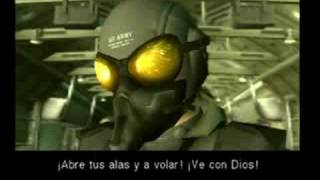 Metal Gear Solid 3 Snake Eater Intro salto HALO parte 1 [upl. by Urdna]