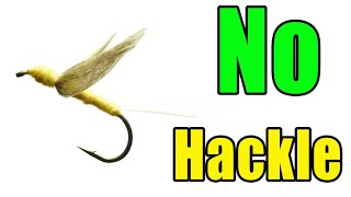 Lawsons No Hackle PMD Dry Fly Tying  Mike Lawson Fly Pattern [upl. by Llyrpa]