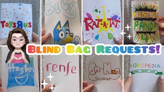 I Open Many Blind Bags Requested by Subscribers [upl. by Irek844]