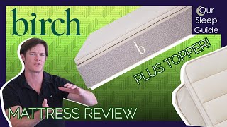 2020 Birch by Helix Mattress amp Topper Review Amazing Natural Talalay Latex Hybrid Bed [upl. by Aicilet]