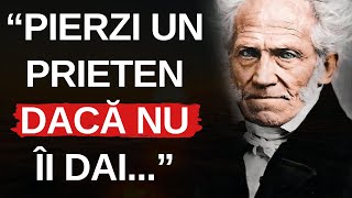 Lecțiile de Viață ale lui Schopenhauer pe care Trebuie să le Cunoști cât mai Devreme [upl. by Atiroc192]