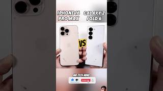 iPhone 16 Pro Max vs Z Fold 6 SpeedTest Showdown Whos the Real King 👑 shortsviralvideo [upl. by Veneaux]