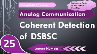 Coherent Detection of DSBSC or DSBSC Detection Basics Working Block Diagram amp Impotence [upl. by Duggan12]