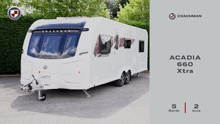 Coachman Caravan Company Ltd Acadia 660 Xtra 2024 Season [upl. by Eenattirb]