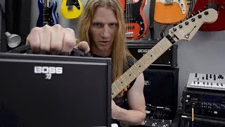 Jeremy Von Epp on the Boss Katana Mini Amp [upl. by Annia351]