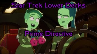 Star Trek Lower Decks S5 ep12 review Spoilers Prime Directive [upl. by Shirl586]