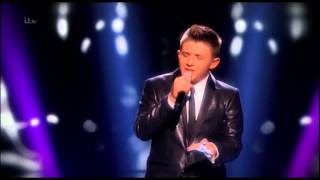 X Factor UK 2013  FINAL DAY 2  Nicholas McDonald  Song 1 [upl. by Leviram]