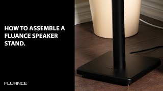 4 Essential Tips for Assembling Fluance Floor Speaker Stands PERFECTLY [upl. by Ynnatirb]