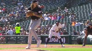 Mike Clevinger Slow Motion Pitching Mechanics Baseball Throwing Motion [upl. by Corell]