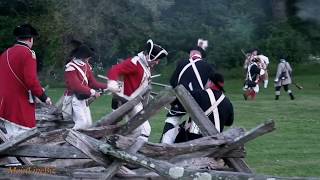 Twilight Reenactment of the Paoli Massacre at Paoli Battlefield [upl. by Misti]