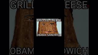 Obama grilled cheese sandwich [upl. by Kcirded]