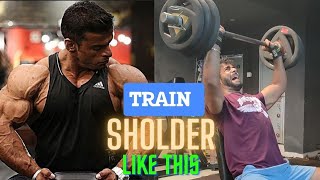 Yatinder singh sholder workout  The only sholder workout you need to watch viralvideo video gym [upl. by Ariet]