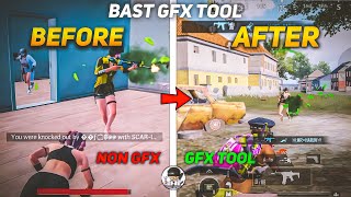 BEST GFX TOOL FOR BGMI UPDATE 34PUBG 60 FPS UNLOCK MORE HEADSHOT ☑️🔥 [upl. by Wylma166]