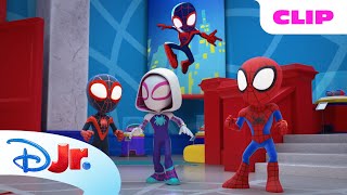 The Spidey Villains Team Up 😲  Marvels Spidey and his Amazing Friends  disneyjr x MarvelHQ [upl. by Isador]