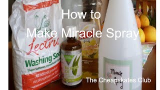 How to Make Miracle Spray [upl. by Ahselak]