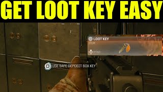 how to get safe deposit box key black ops 6 liberty falls zombies where to use loot key [upl. by Attwood]