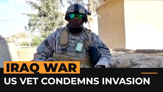 Iraq War veteran condemns USled invasion  Al Jazeera Newsfeed [upl. by Anh489]