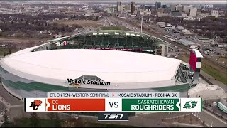 Saskatchewan Roughriders vs BC Lions 2024 Western SemiFinal Full Game [upl. by Glassman51]