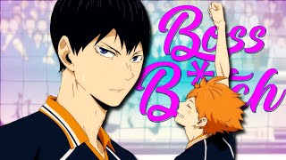 【AMV】Haikyuu  Boss Btch [upl. by Macnamara]