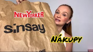 😍Sinsay a New Yorker haul  pohodlné oblečenie  detske veci [upl. by Erehs63]