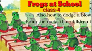 FROGS AT SCHOOLJCERTCLASS4SUNSHINE [upl. by Aloeda585]