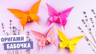 Оригами 3D Бабочка из бумаги  Origami paper butterfly [upl. by Ellehsar]