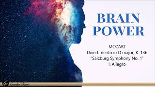 Brain Power amp Classical Music  Mozart Vivaldi Bach Beethoven [upl. by Anahgem]