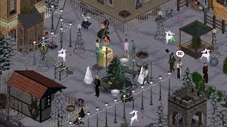 우리 마을의 화이트 크리스마스 Christmas Village sims1 [upl. by Metzgar]