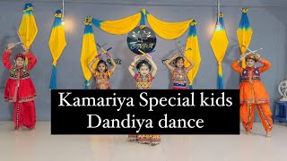 Kamariya  mitron  kids dandiya danceNavratri amp Garba dance choreographymannatdanceacademy5950 [upl. by Annabelle]